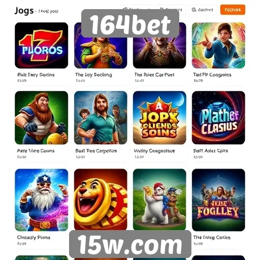 Principais jogos disponíveis na plataforma 164bet